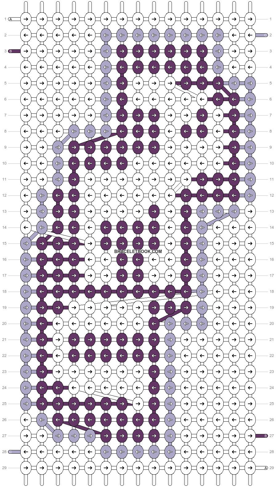 Alpha pattern #190365 pattern