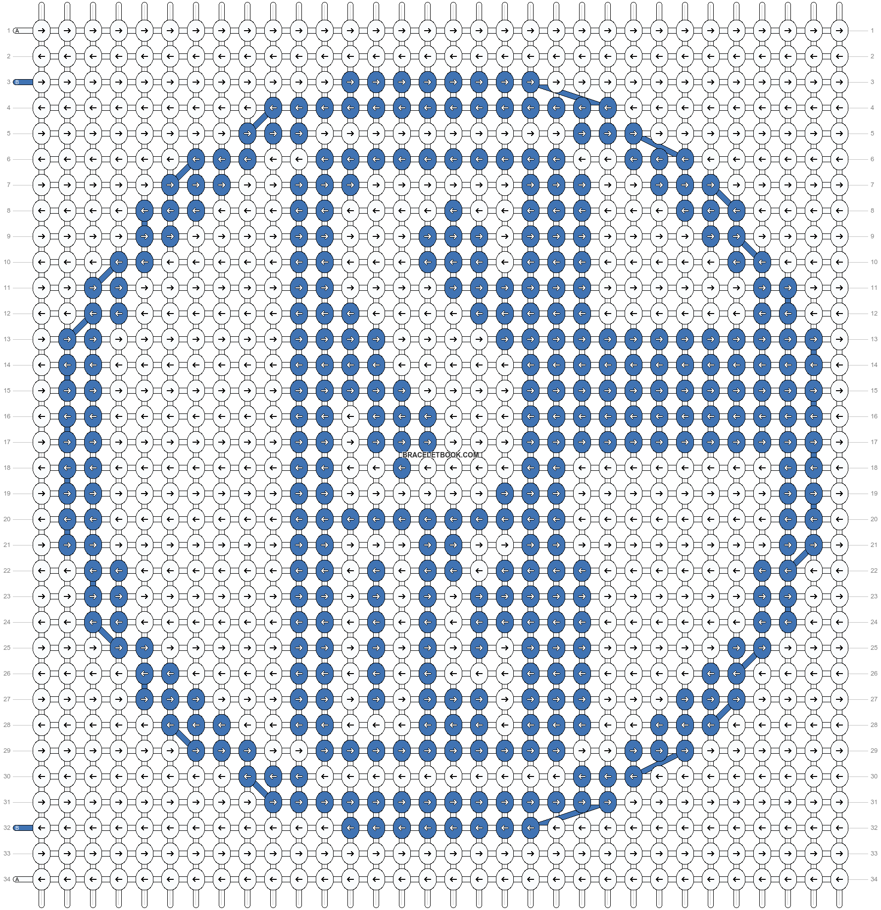 Alpha pattern #190384 pattern