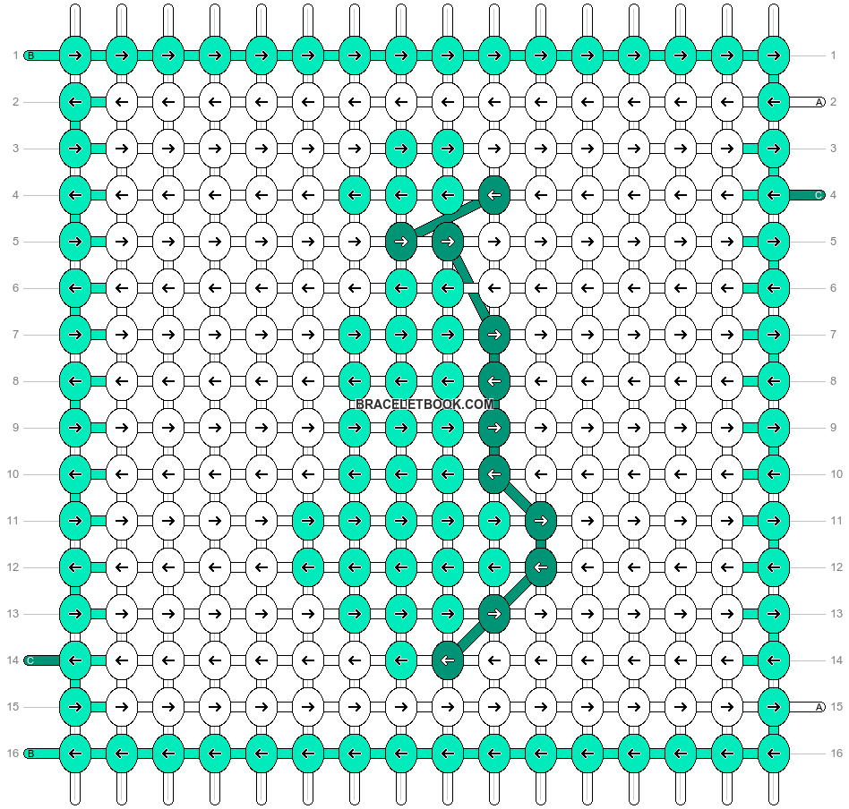 Alpha pattern #190402 pattern