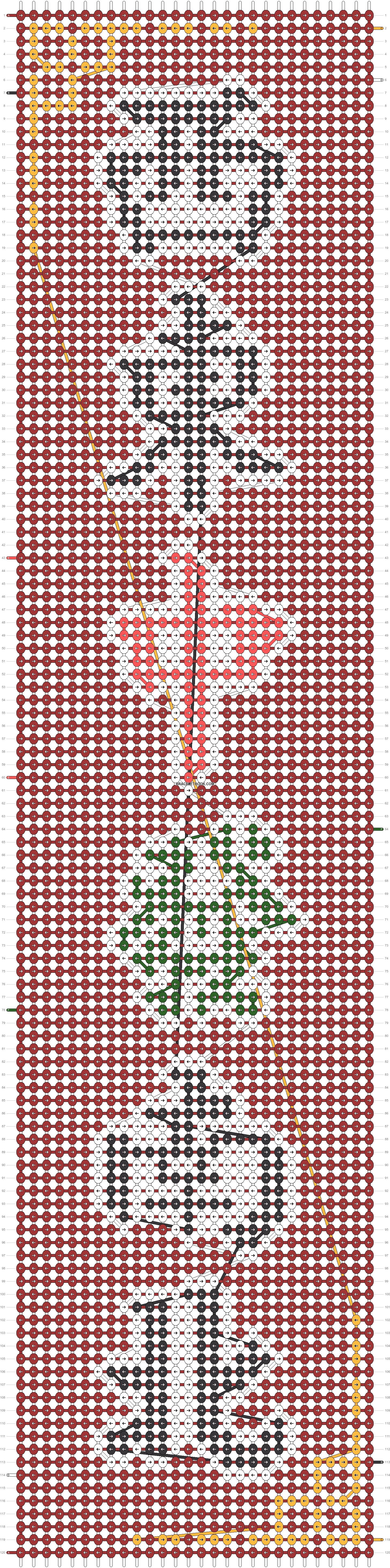 Alpha pattern #190414 pattern