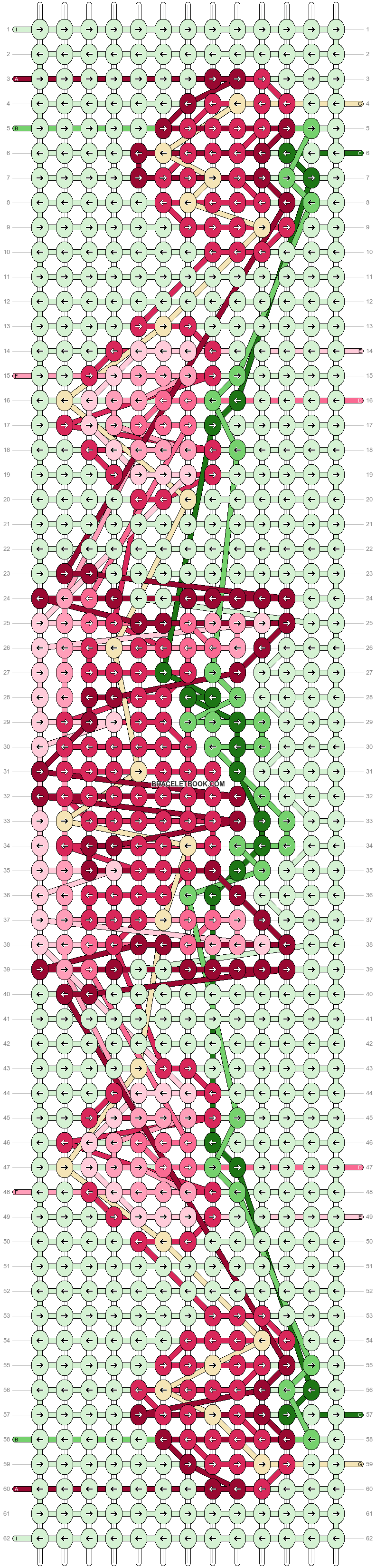 Alpha pattern #190418 pattern