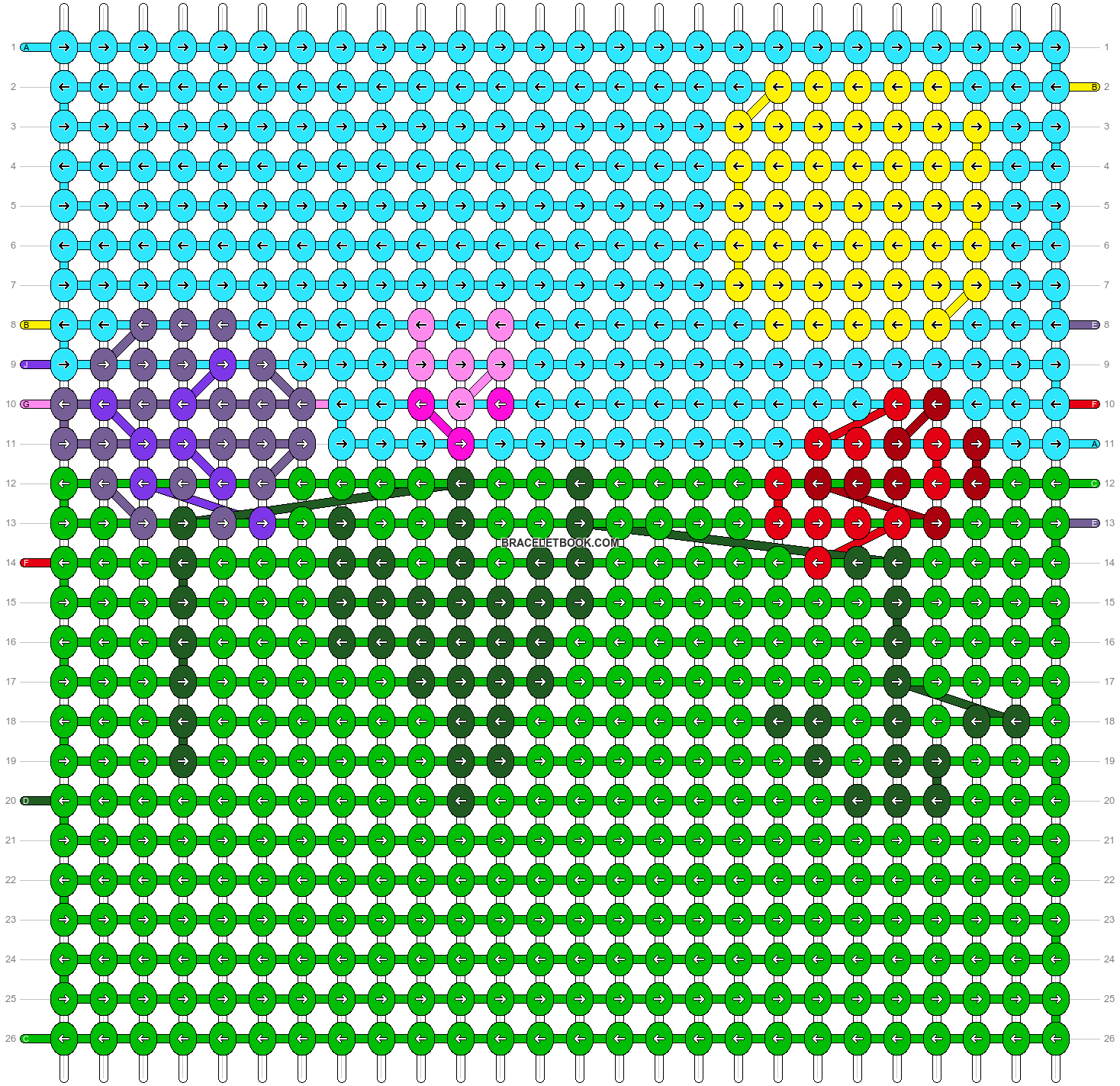 Alpha pattern #190495 pattern