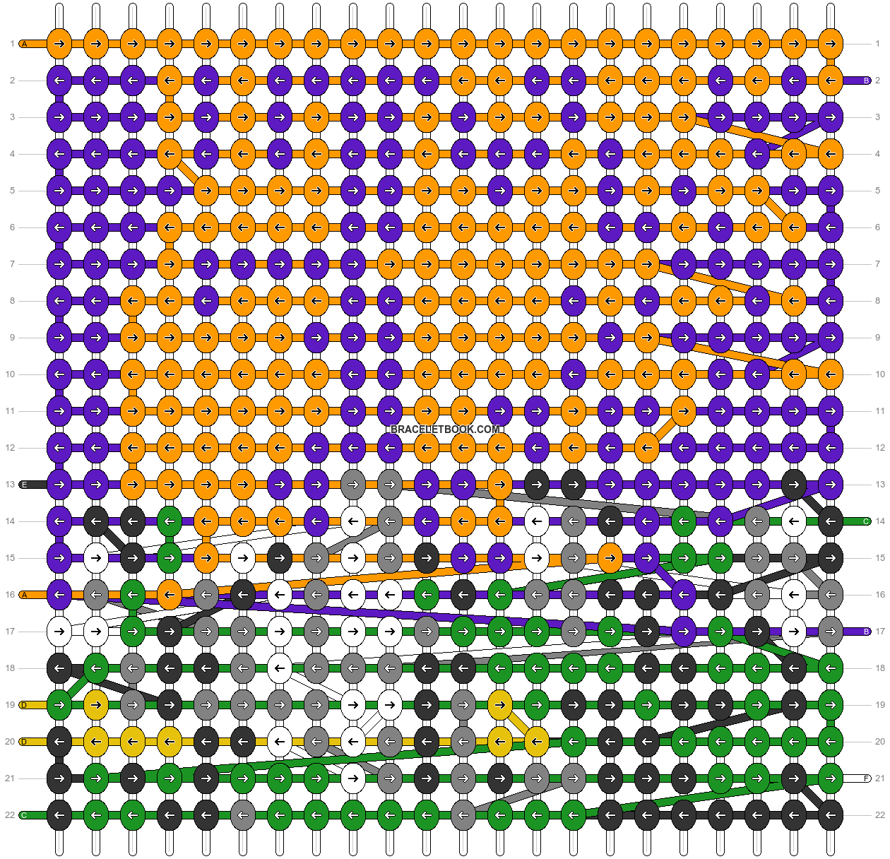 Alpha pattern #190501 pattern