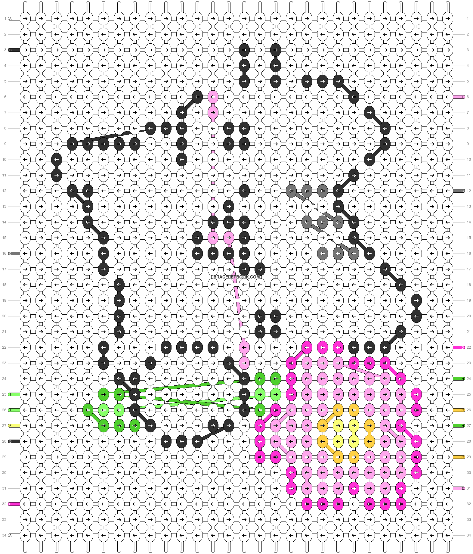 Alpha pattern #190503 pattern