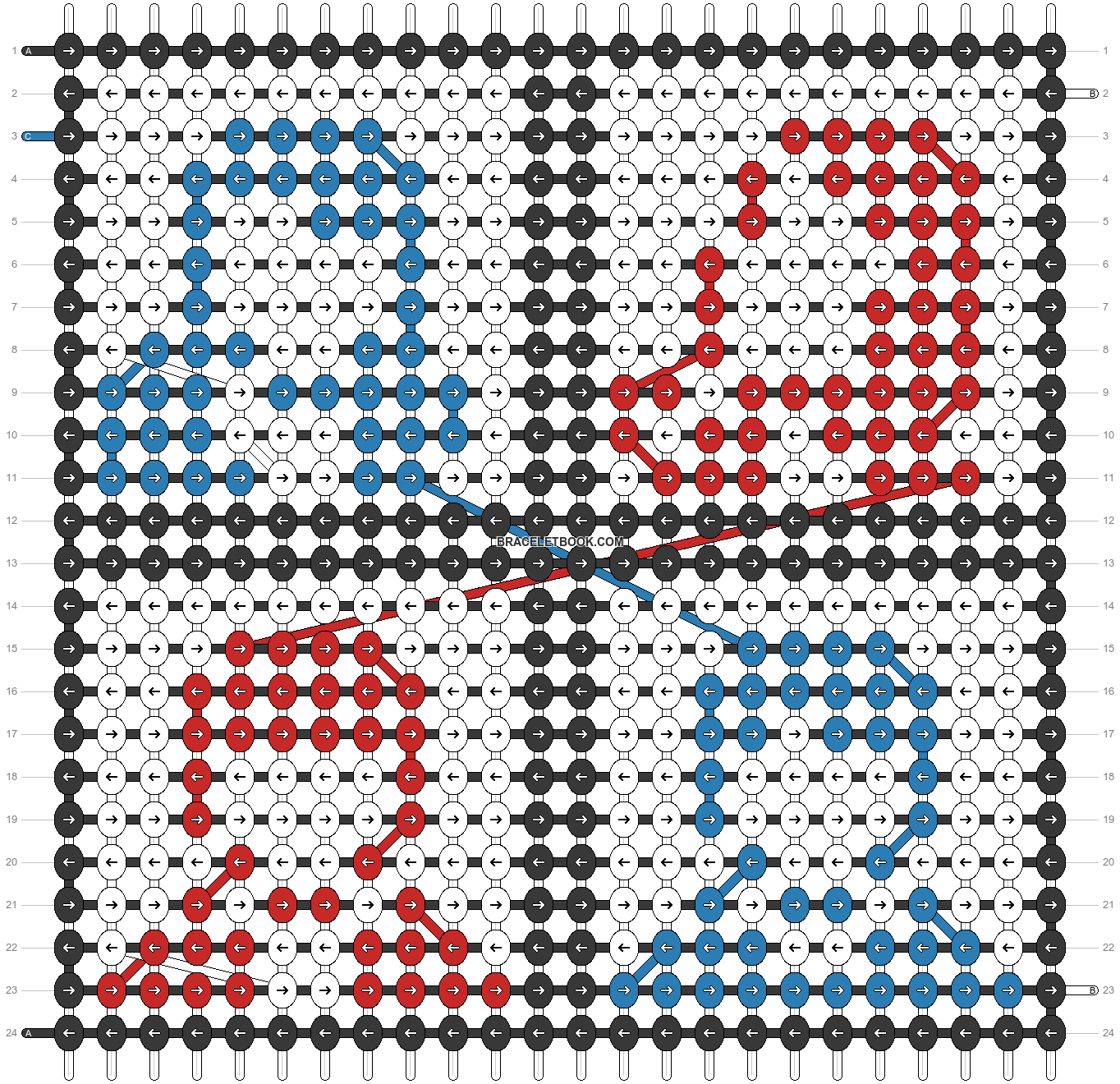 Alpha pattern #190505 pattern