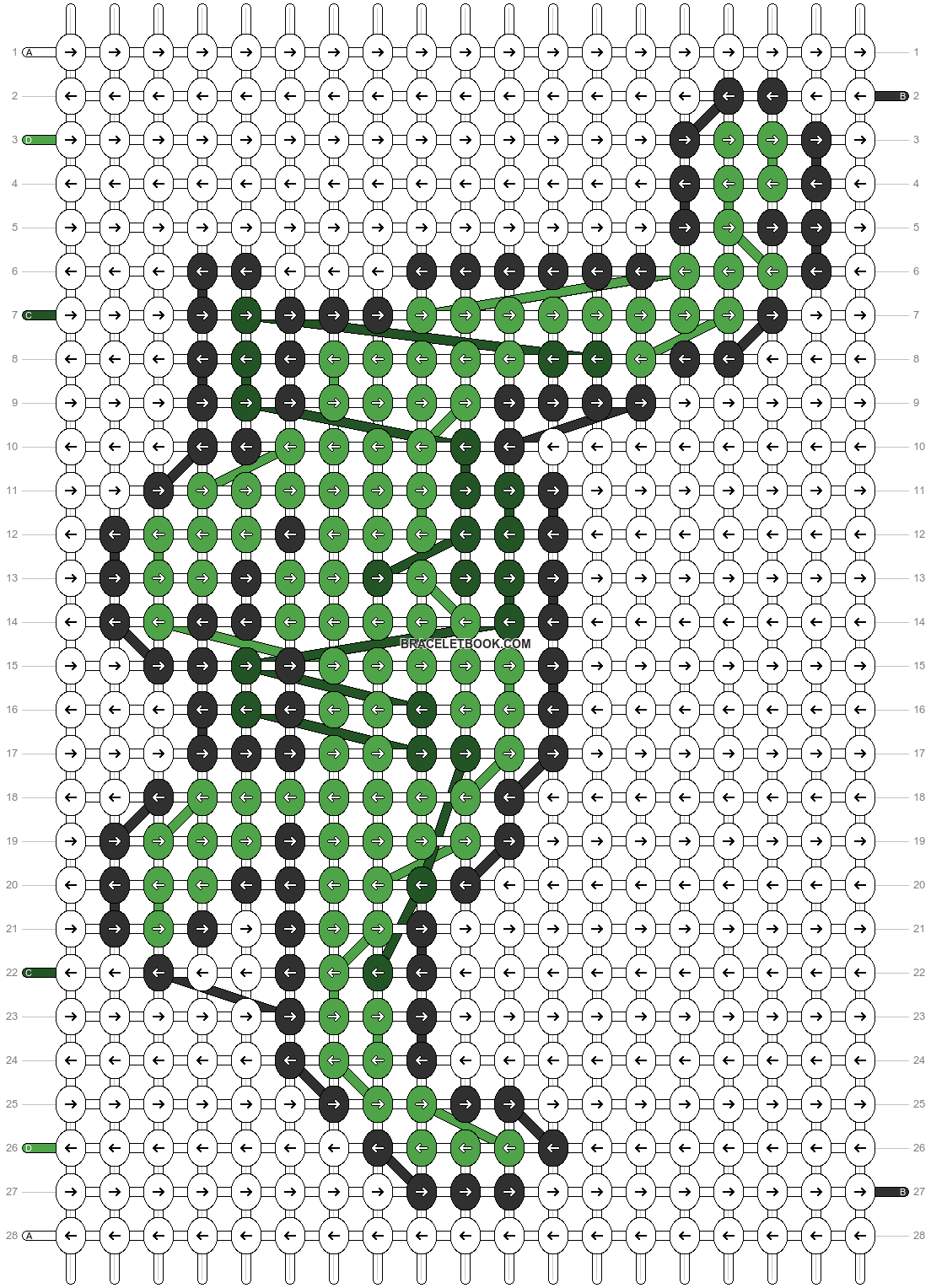 Alpha pattern #190510 pattern