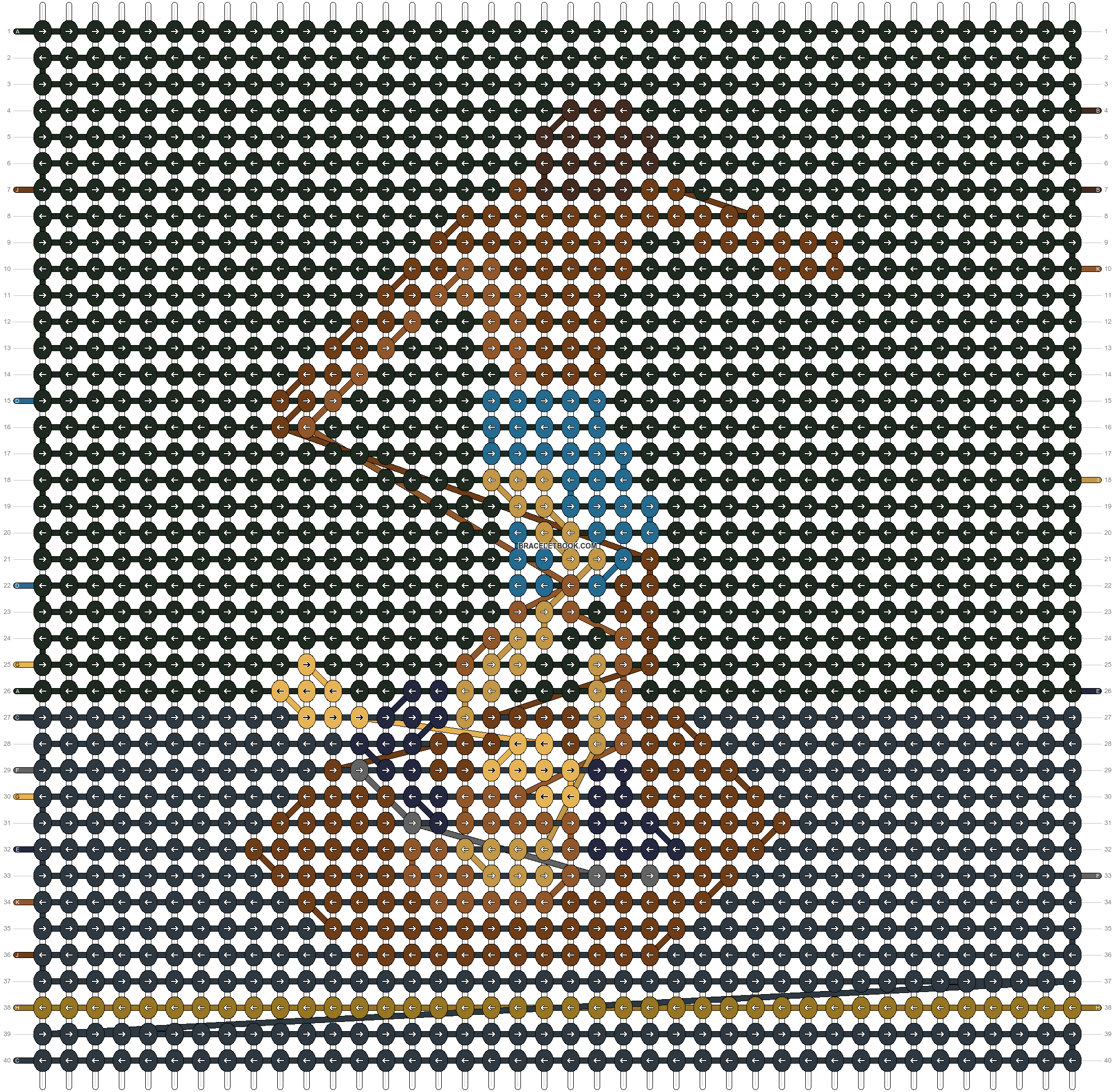 Alpha pattern #190522 pattern
