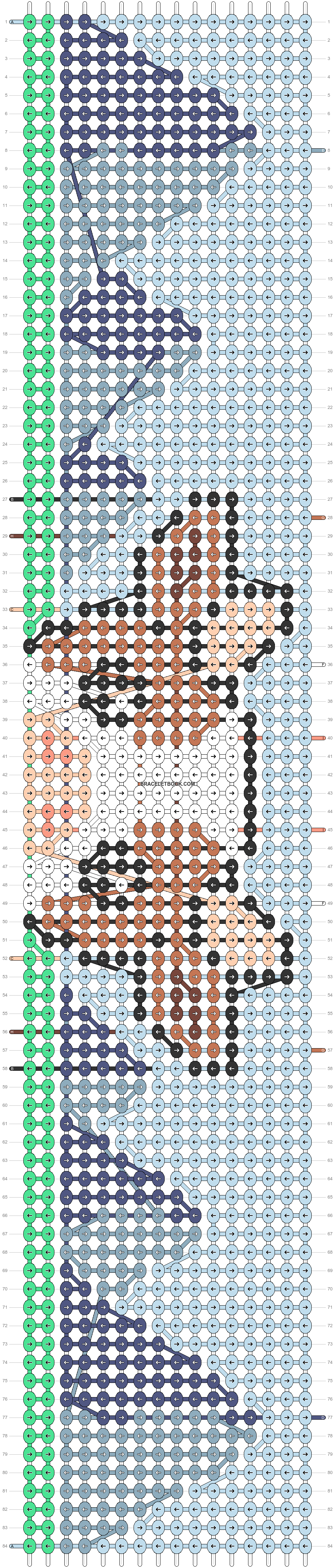 Alpha pattern #190525 pattern