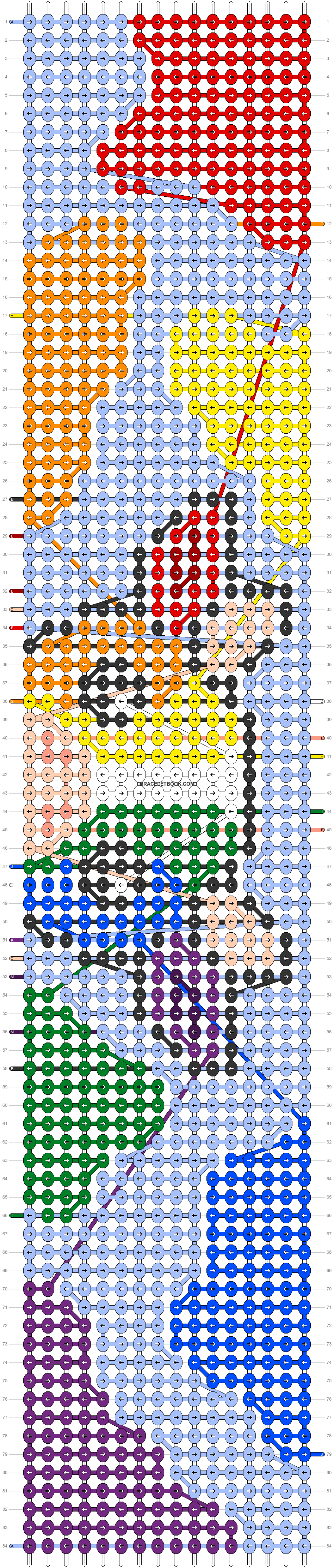 Alpha pattern #190526 pattern