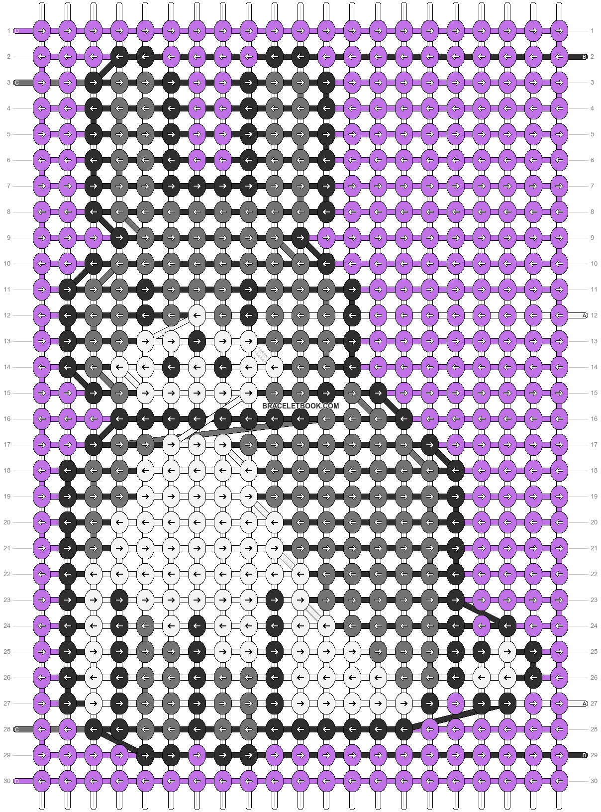 Alpha pattern #190550 pattern