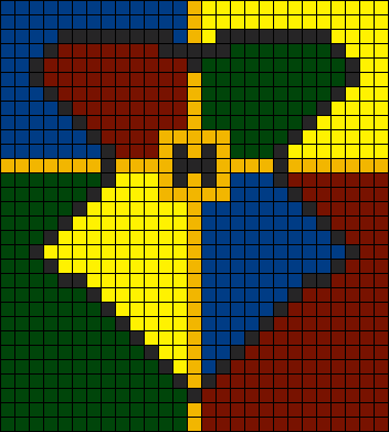 Alpha pattern #190600 preview