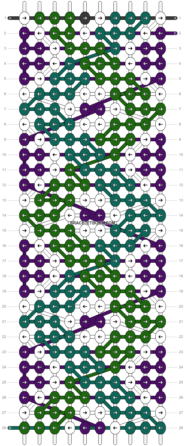Alpha pattern #190605 pattern