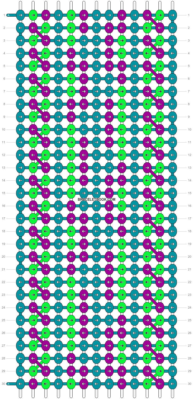 Alpha pattern #190606 pattern