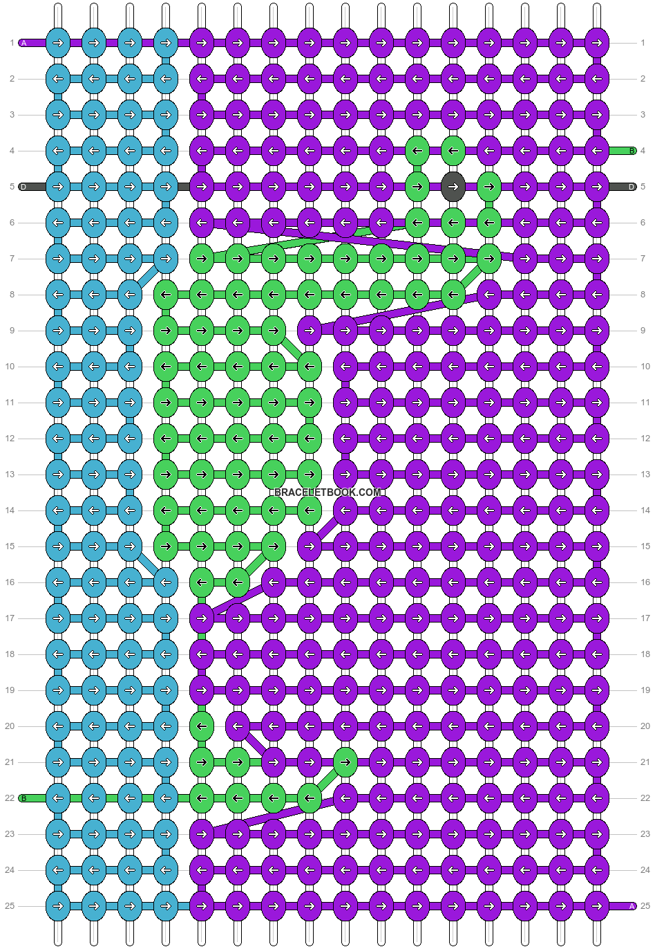 Alpha pattern #190650 pattern