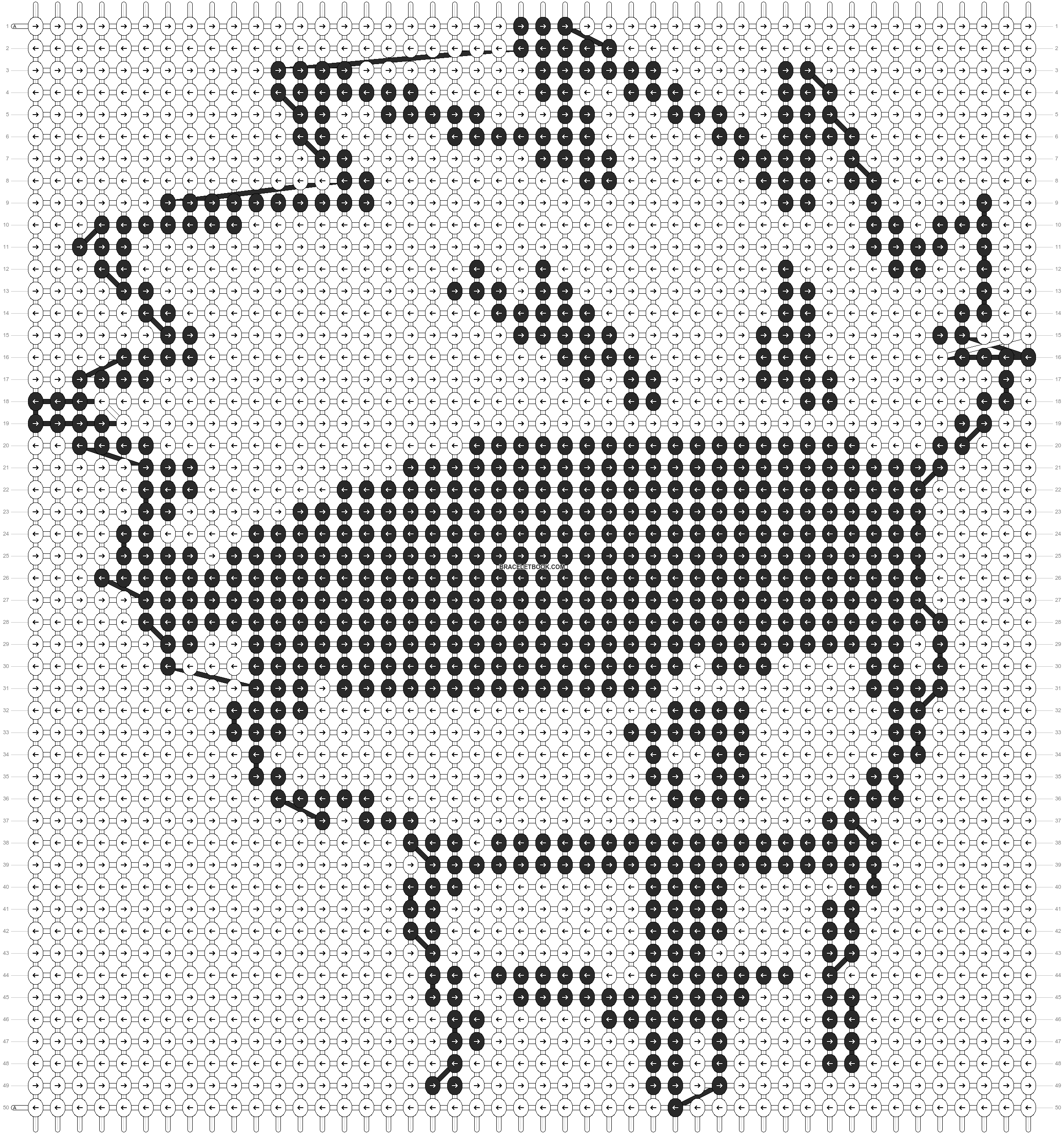 Alpha pattern #190651 pattern