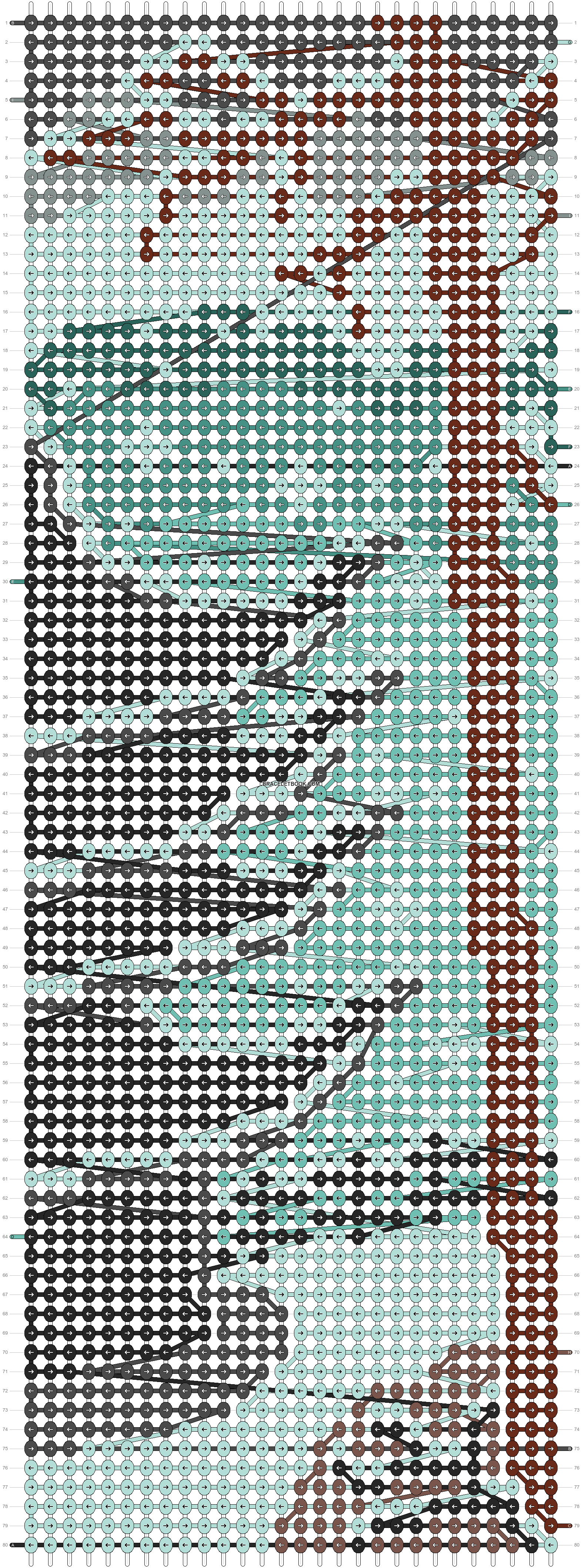 Alpha pattern #190654 pattern