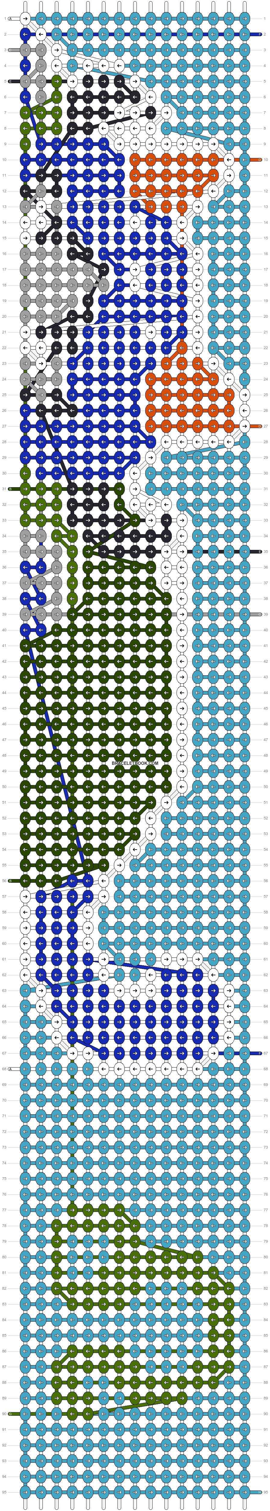 Alpha pattern #190657 pattern