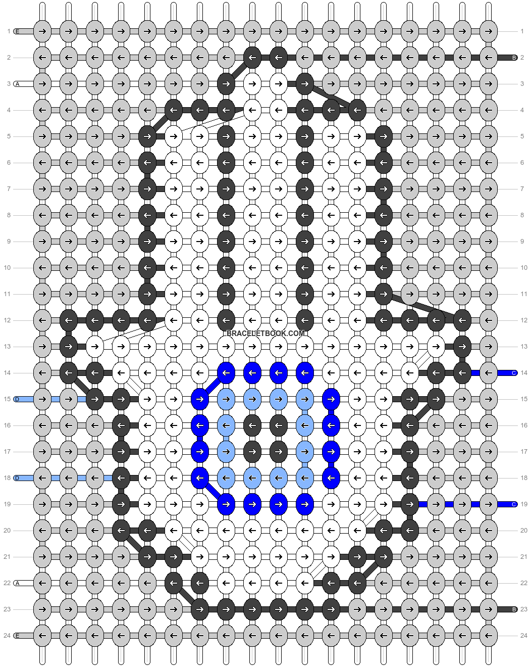 Alpha pattern #190701 pattern