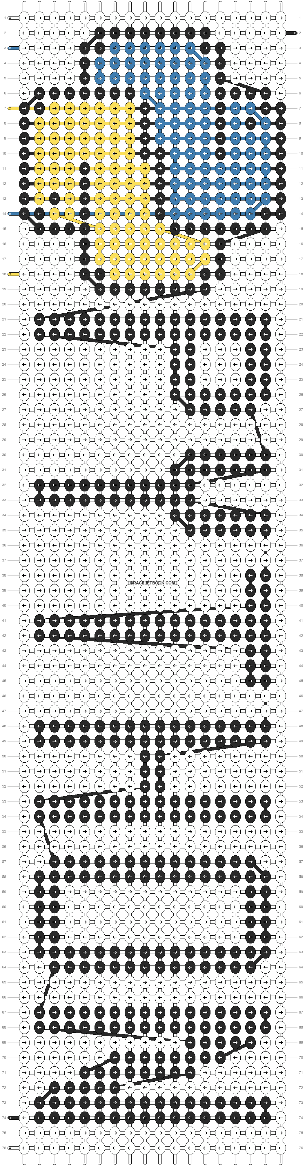 Alpha pattern #190722 pattern