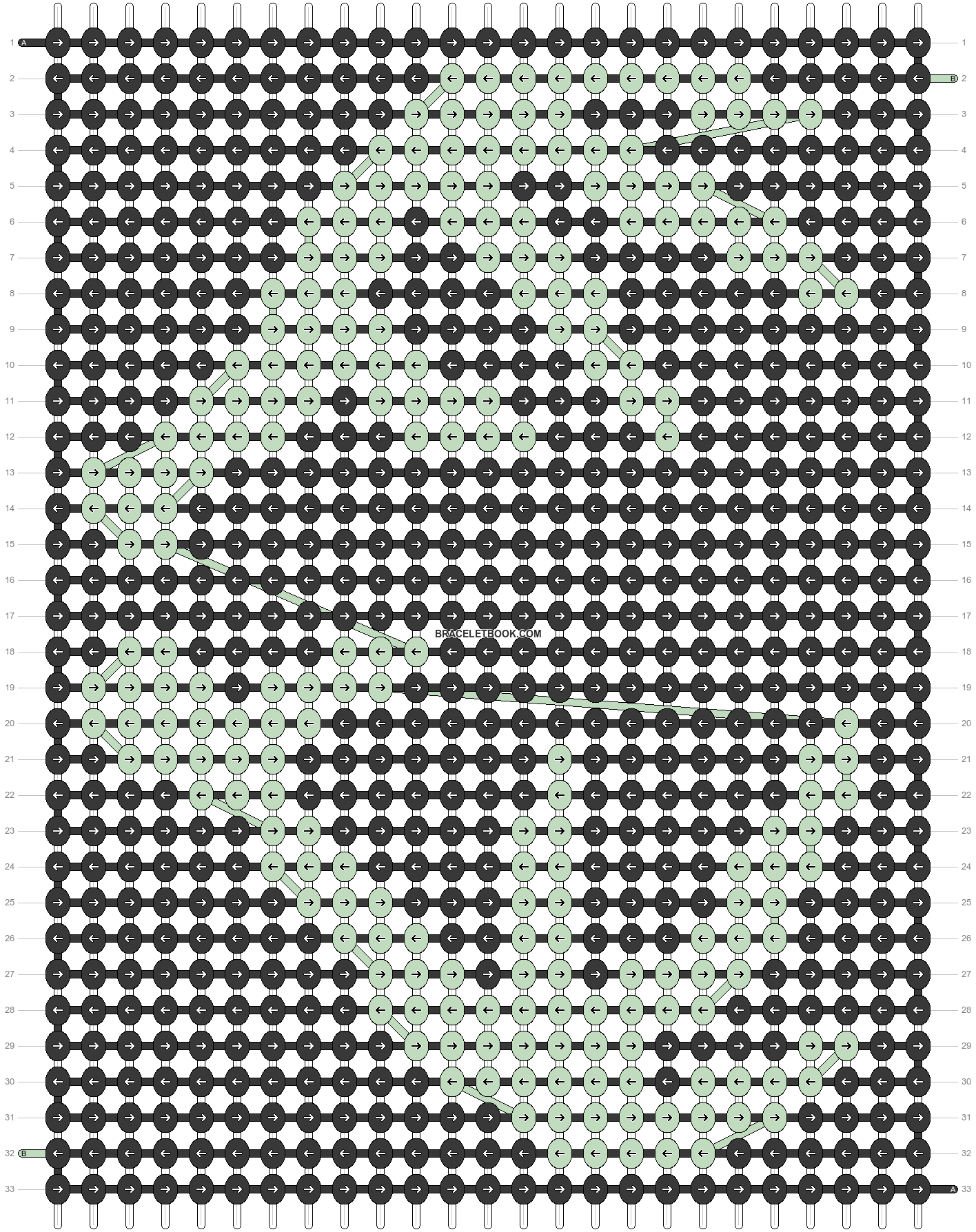 Alpha pattern #190801 pattern