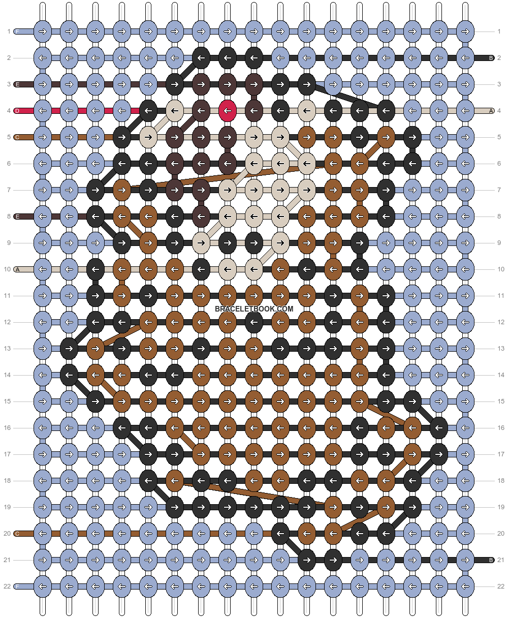 Alpha pattern #190803 pattern