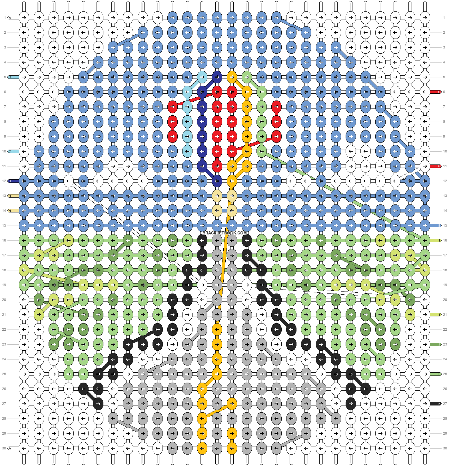 Alpha pattern #190812 pattern