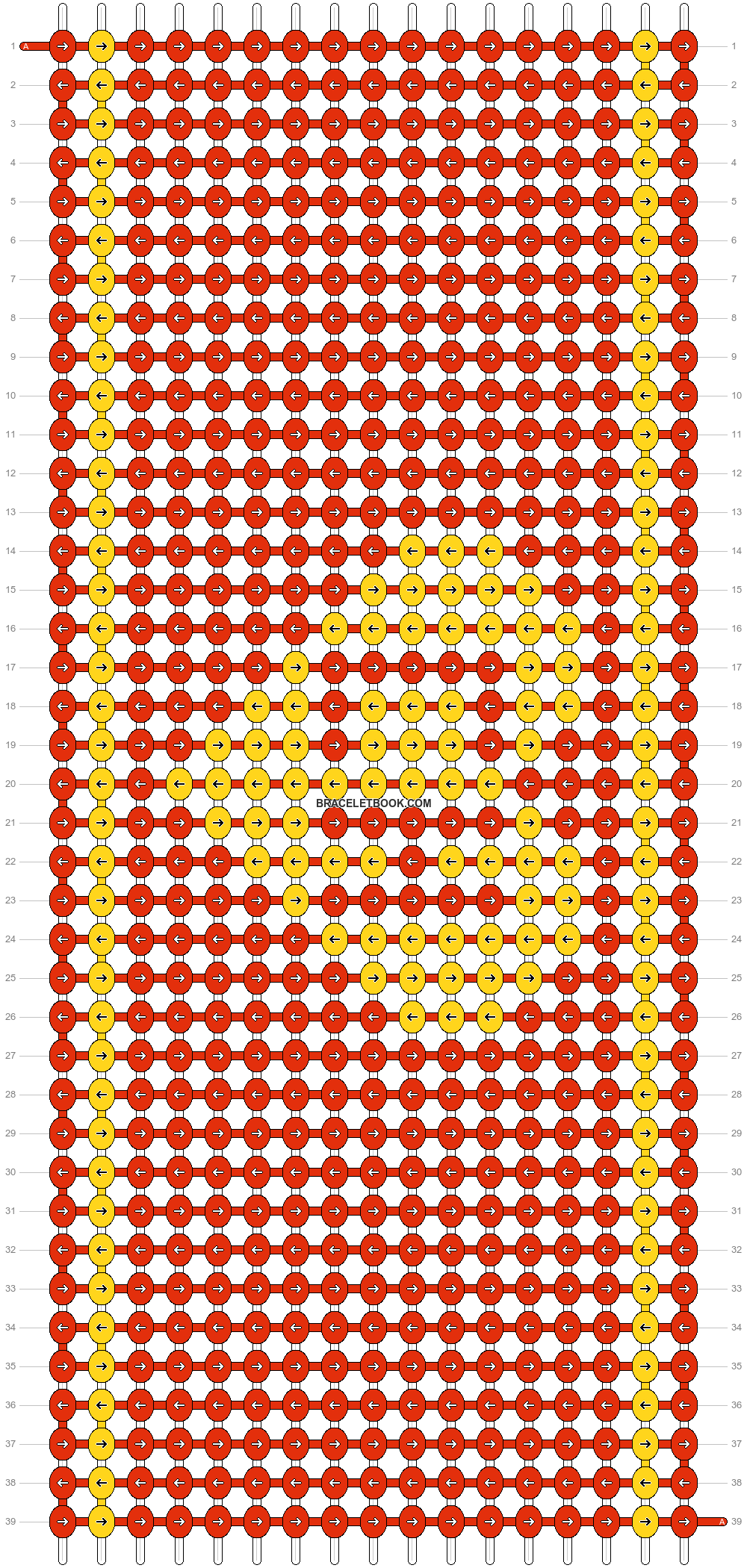 Alpha pattern #190815 pattern
