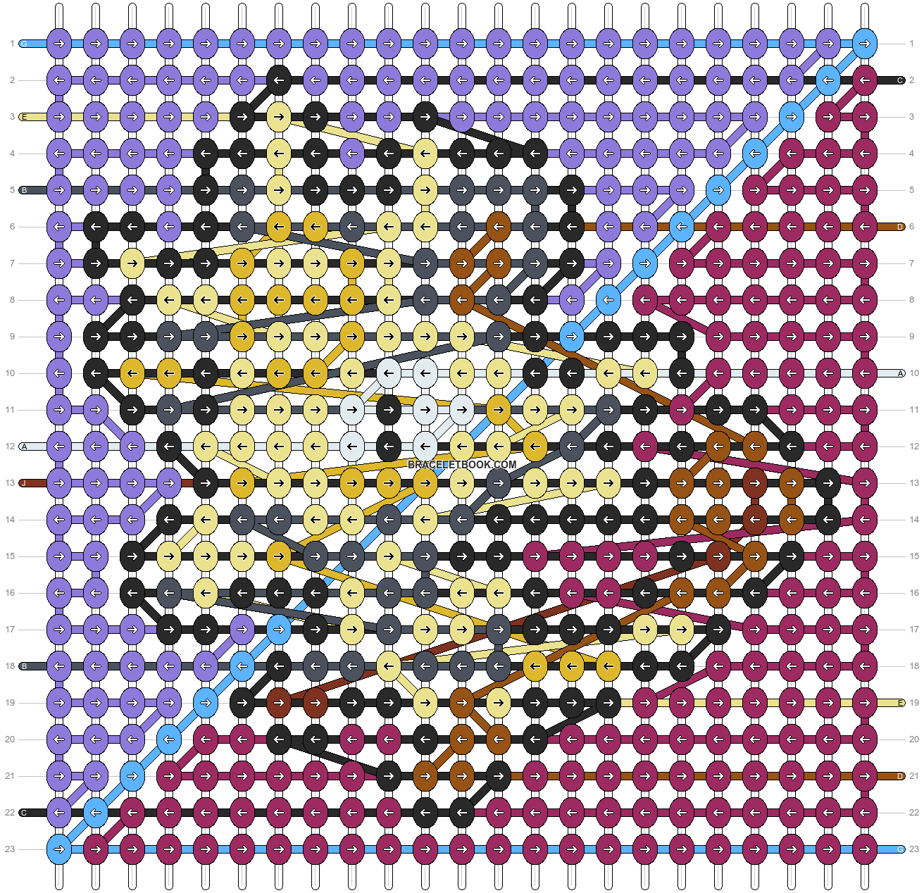 Alpha pattern #190842 pattern
