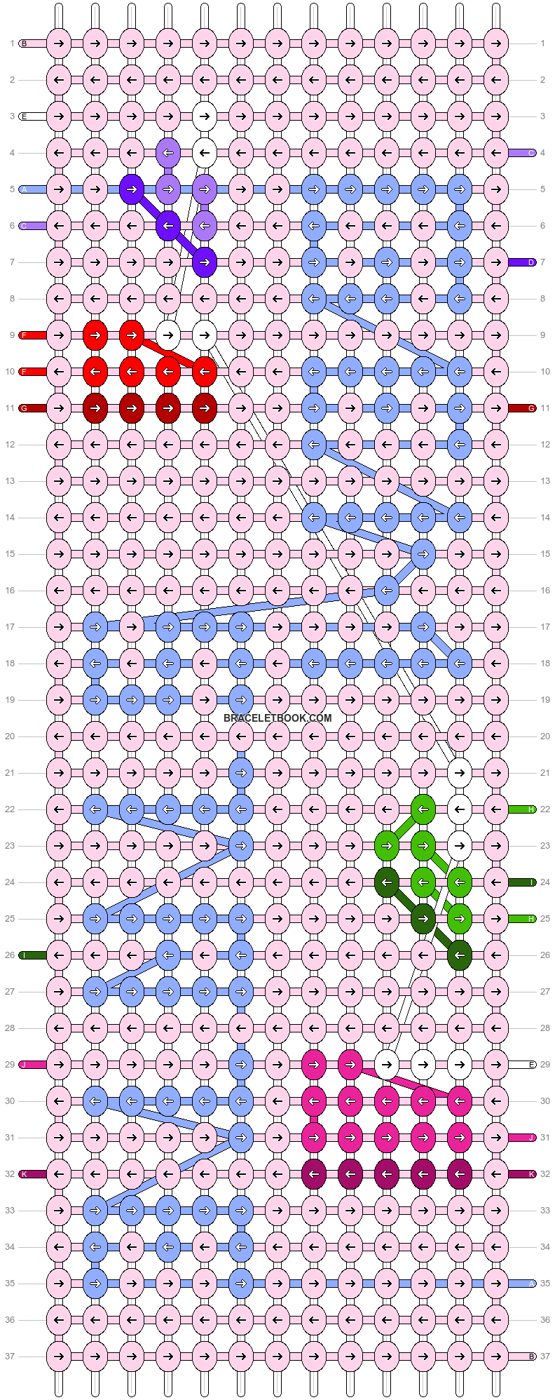 Alpha pattern #191001 pattern