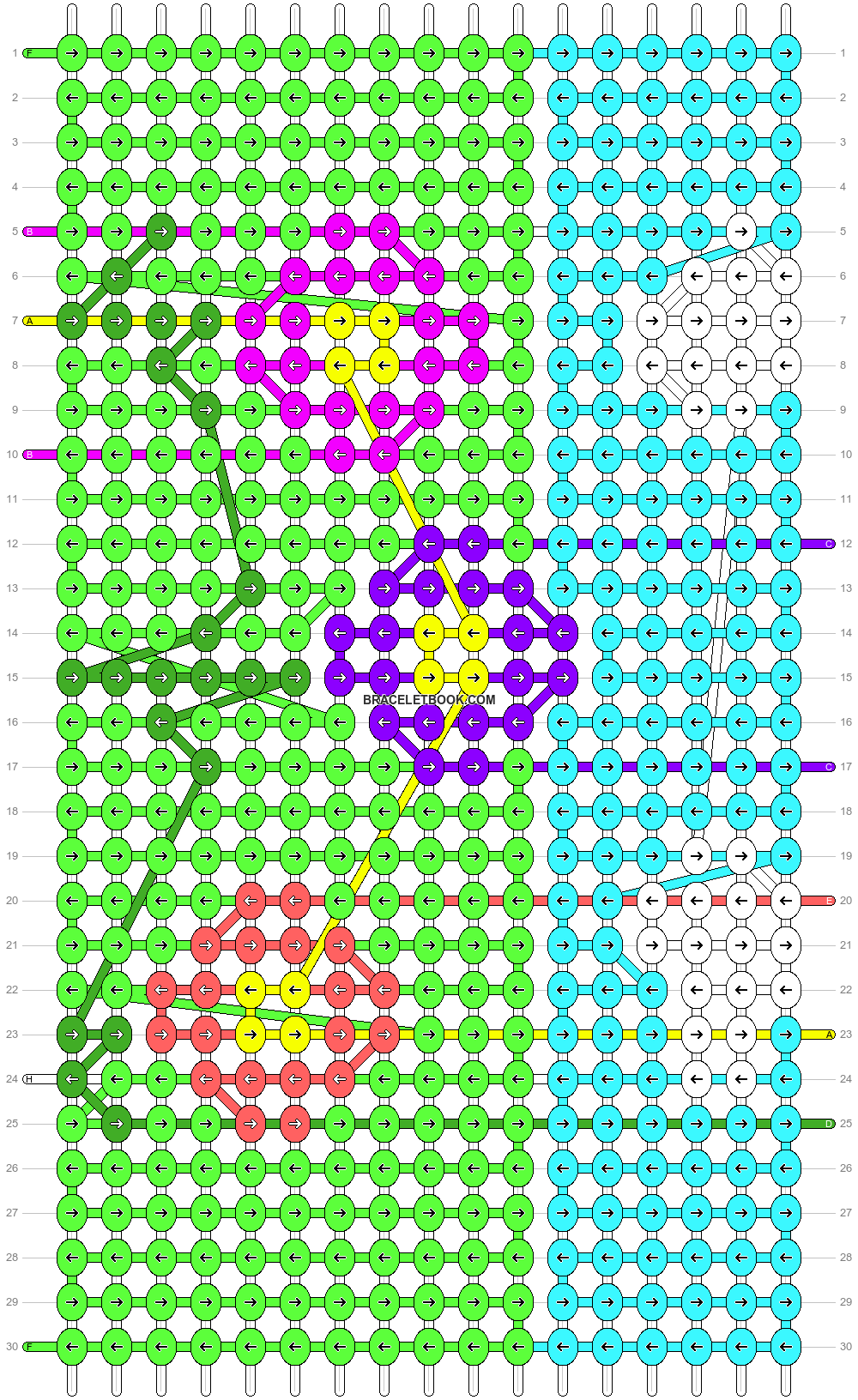 Alpha pattern #191044 pattern