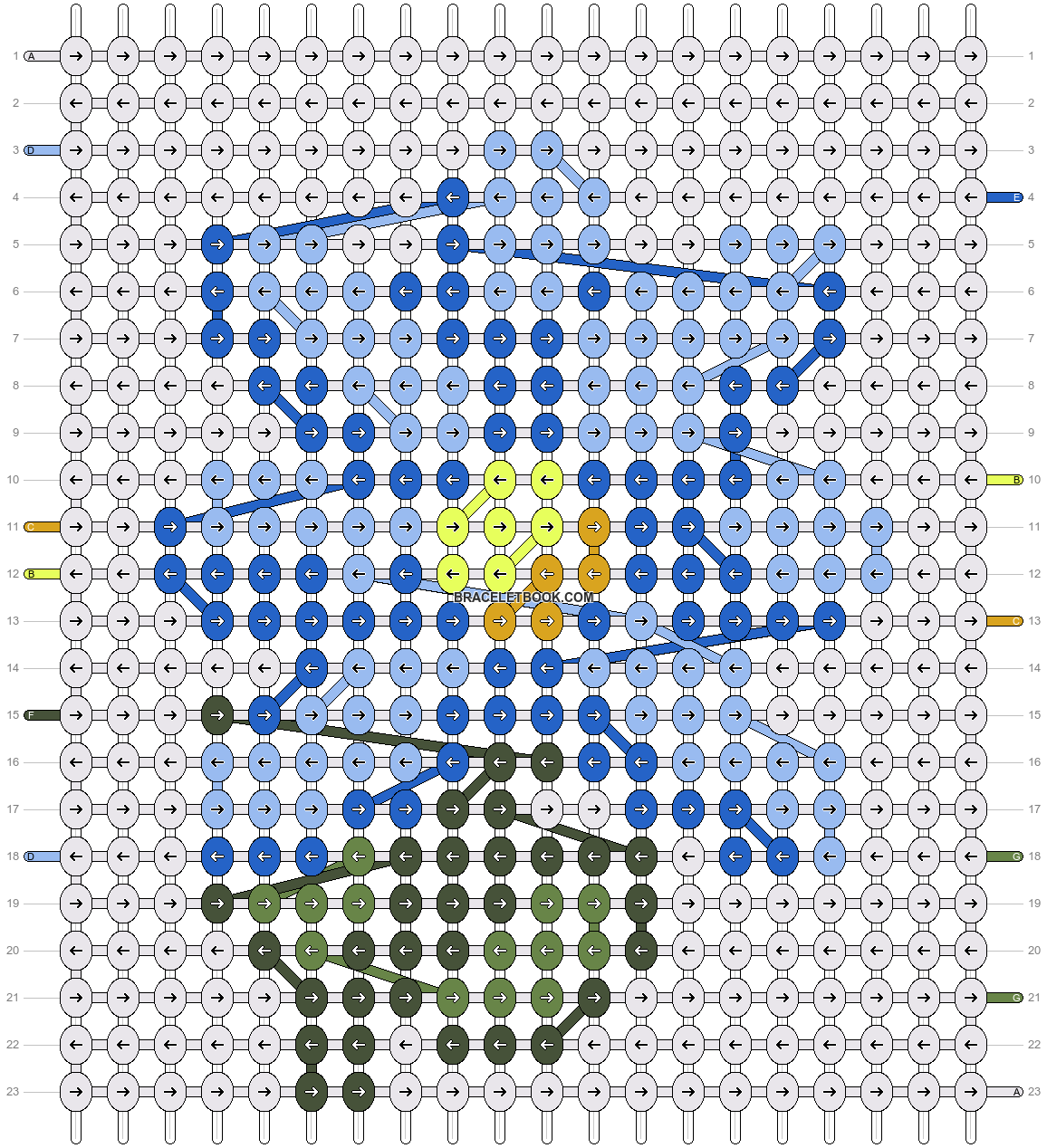 Alpha pattern #191059 pattern