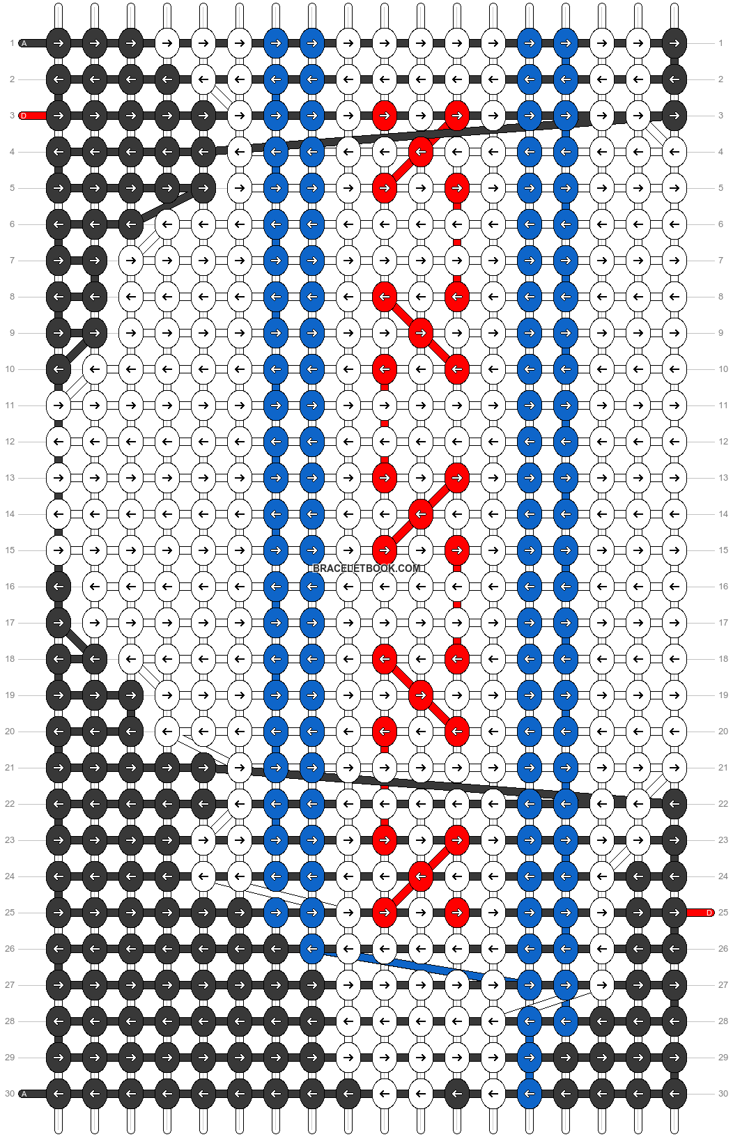 Alpha pattern #191103 pattern