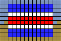 Alpha pattern #191413