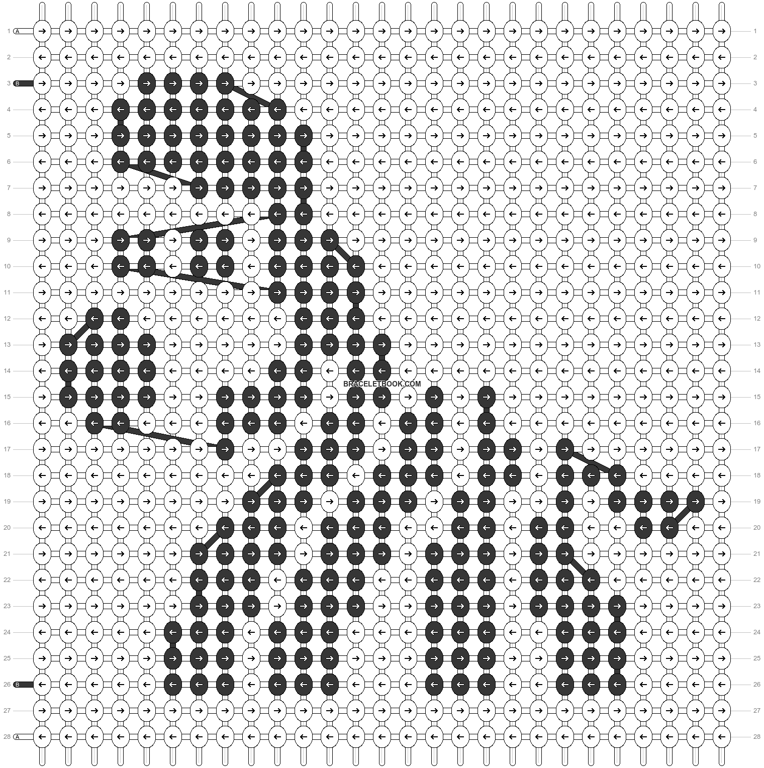 Alpha pattern #191513 pattern