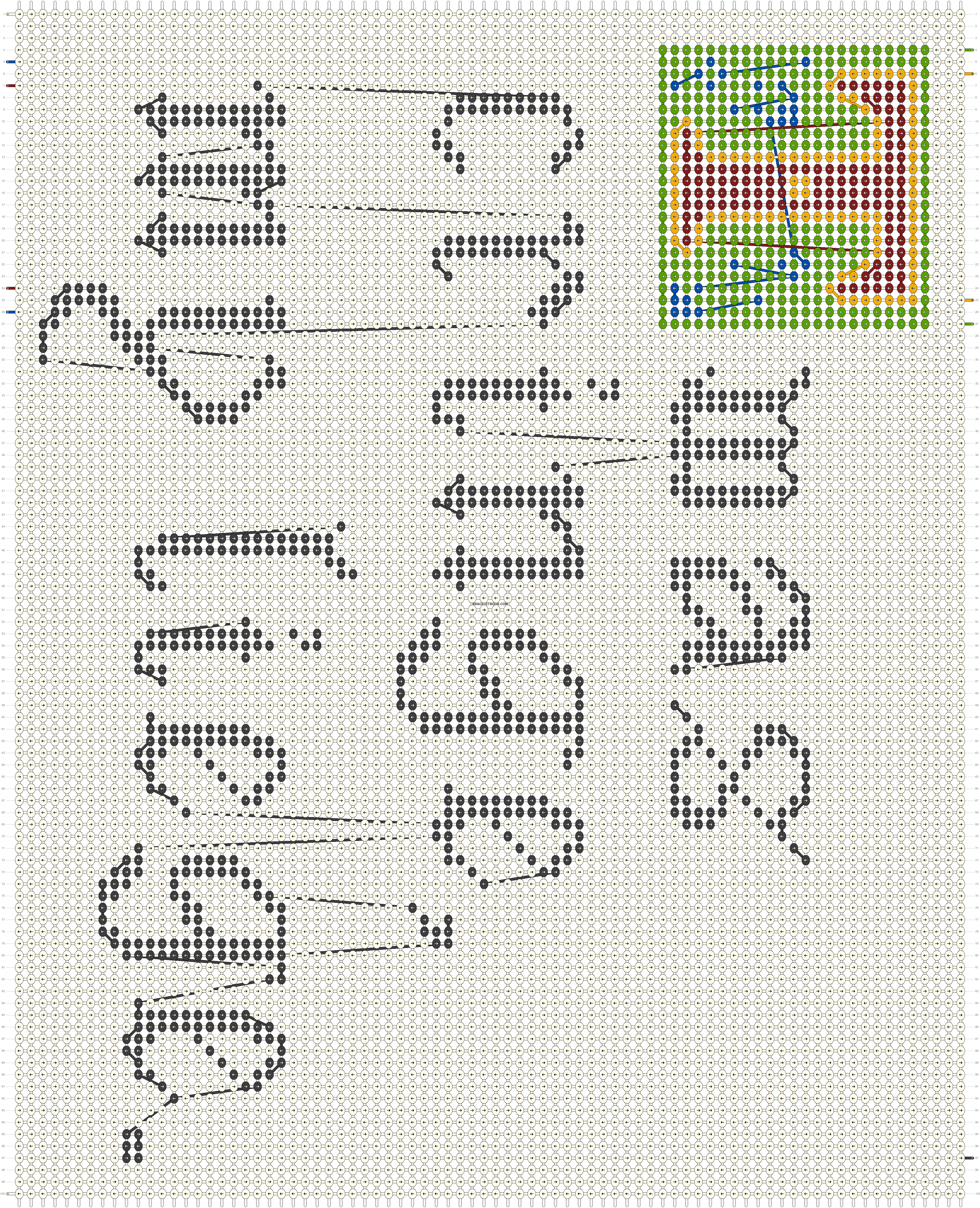 Alpha pattern #191650 pattern