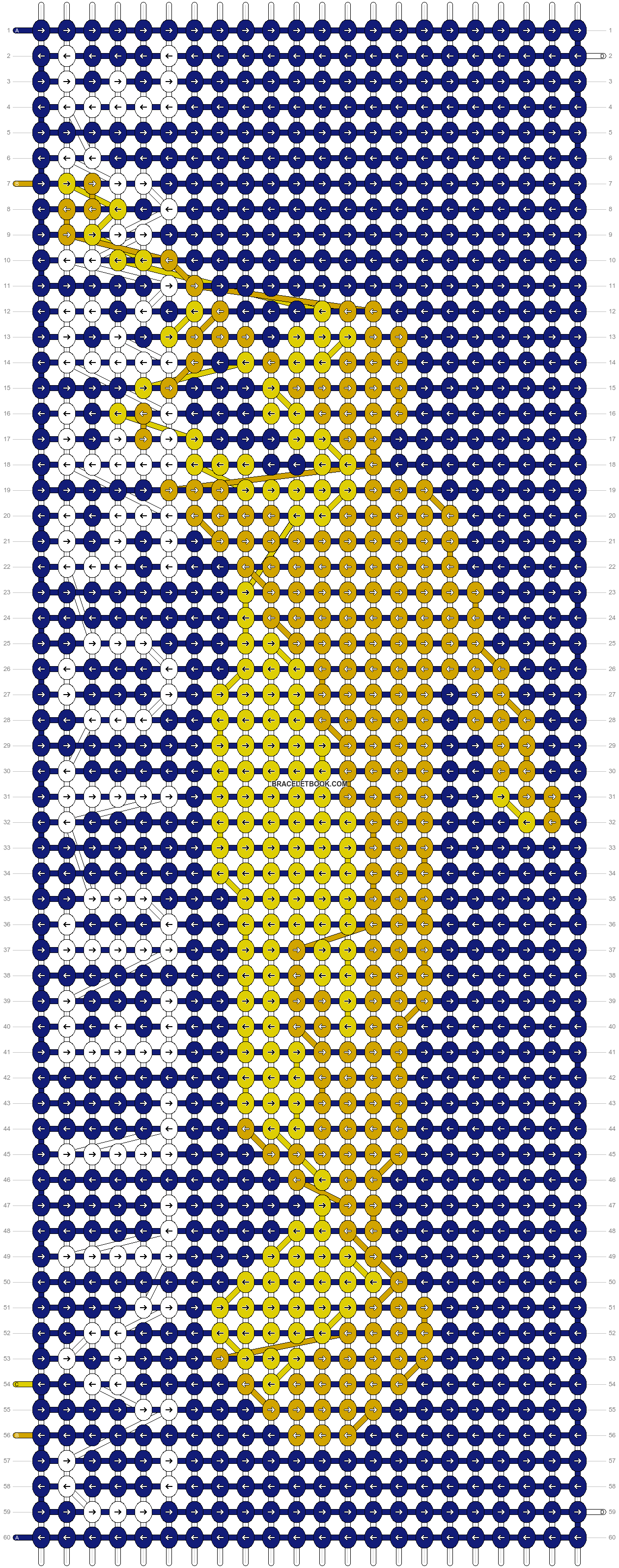 Alpha pattern #192021 pattern