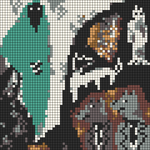 Alpha pattern #192937