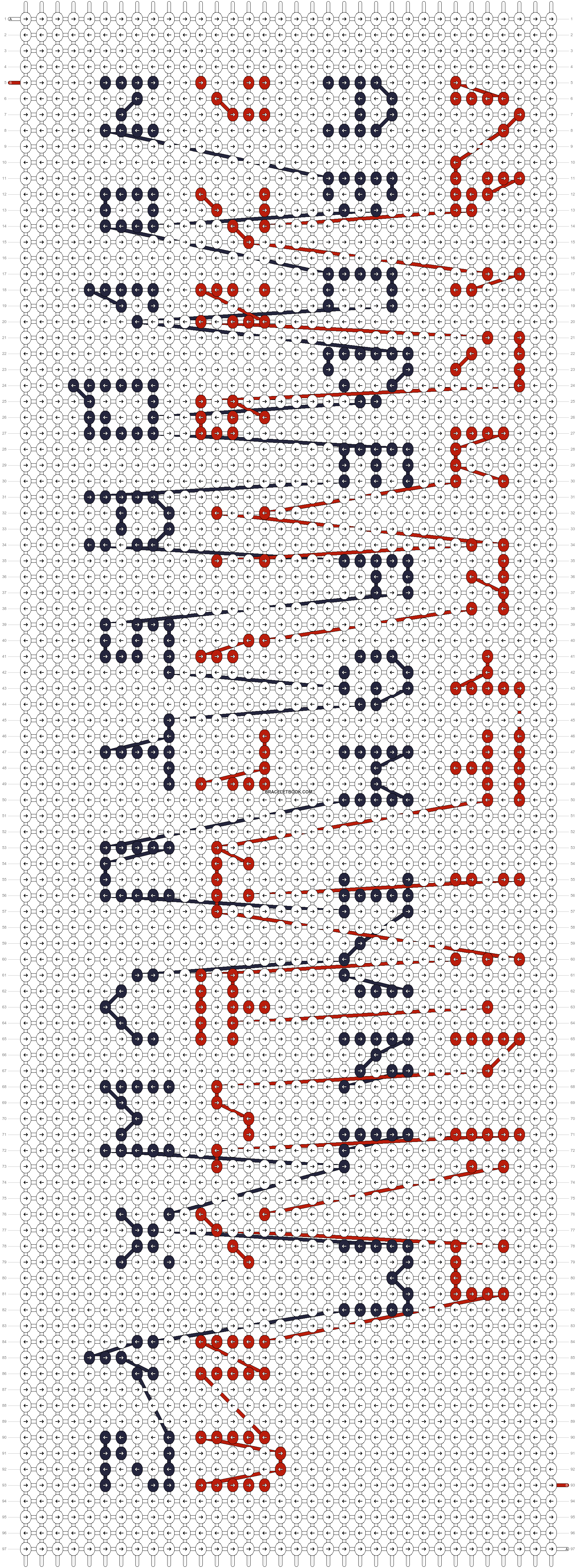 Alpha pattern #194001 pattern