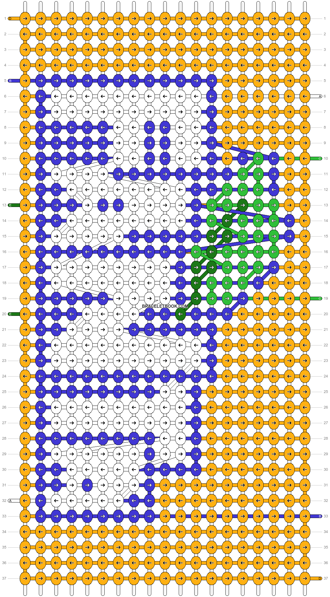 Alpha pattern #195400 pattern