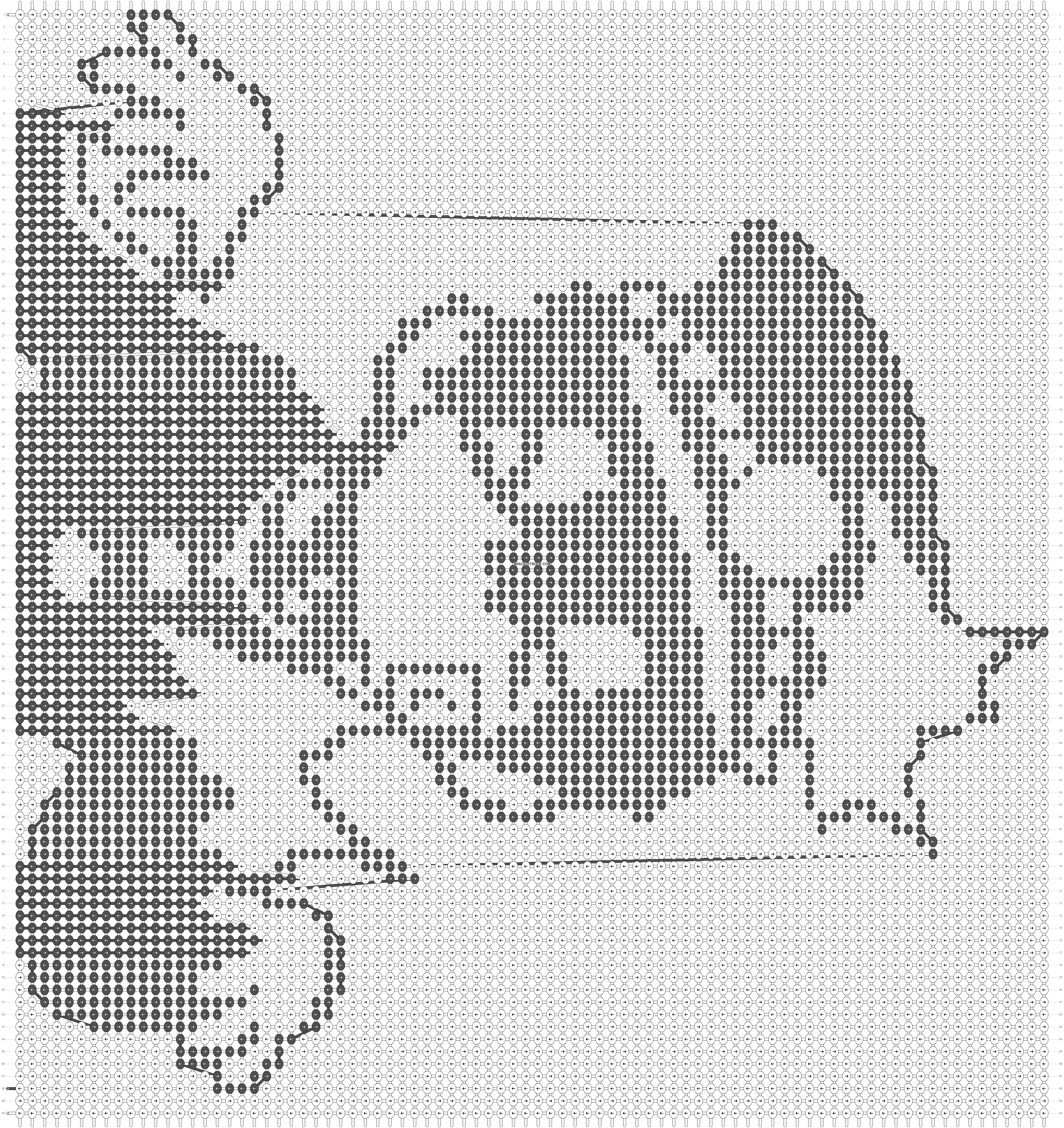 Alpha pattern #195852 pattern