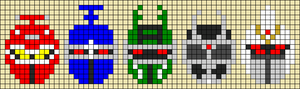 Alpha pattern #196400