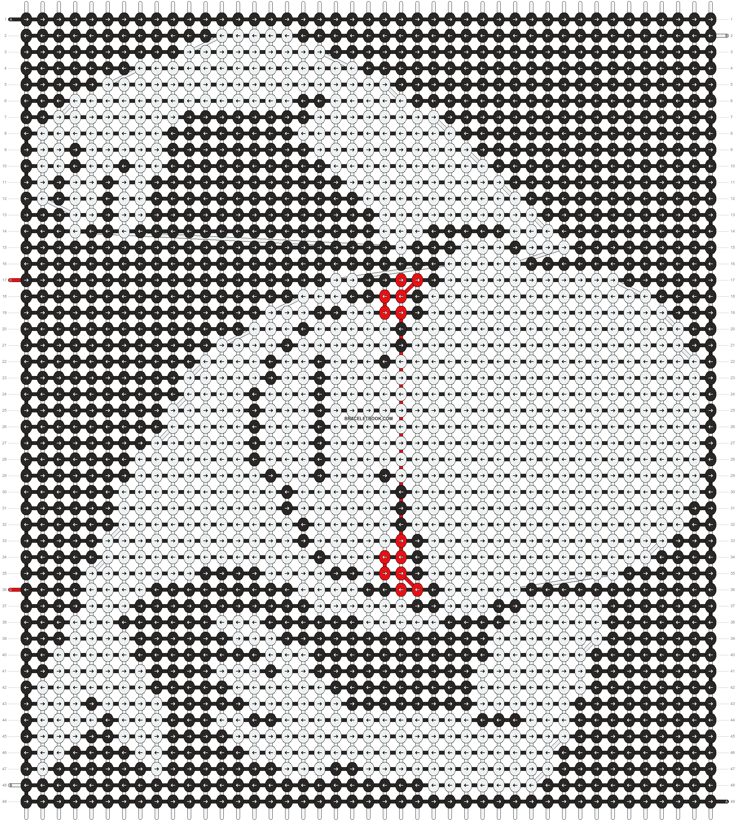 Alpha pattern #197254 pattern