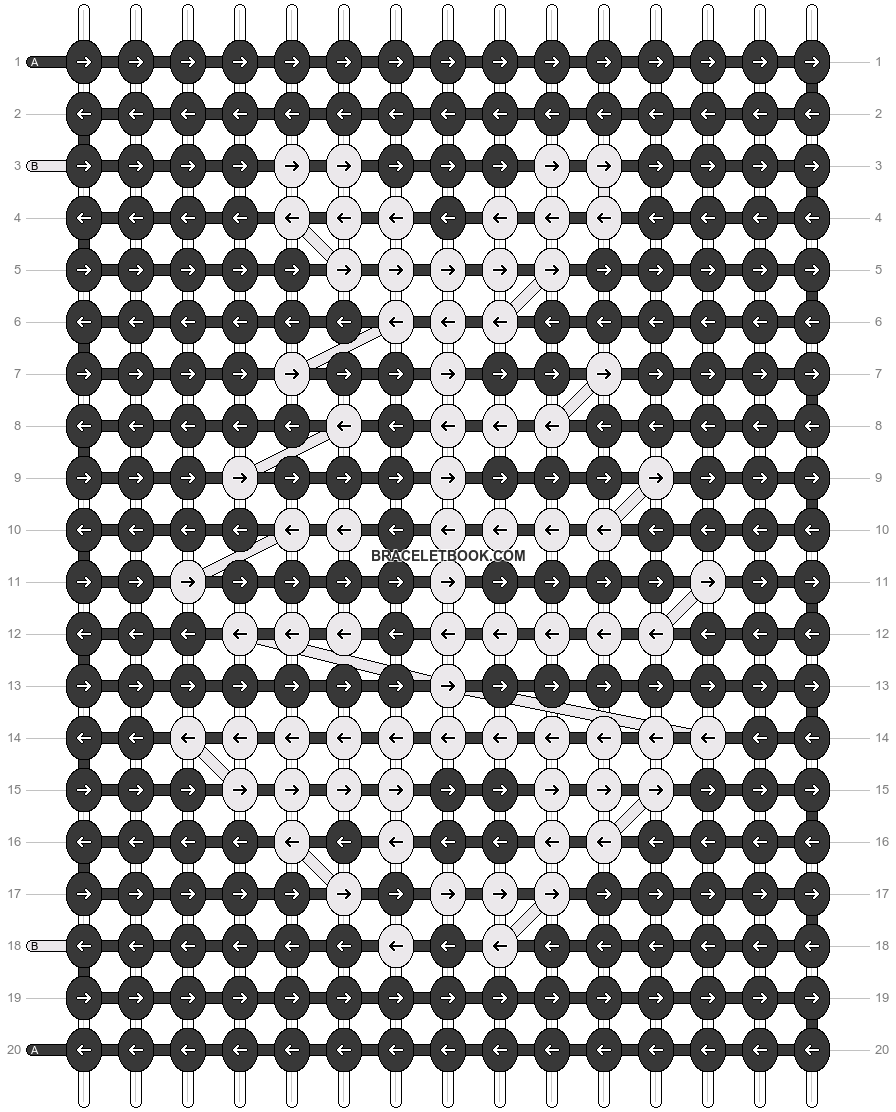 Alpha pattern #198345 pattern