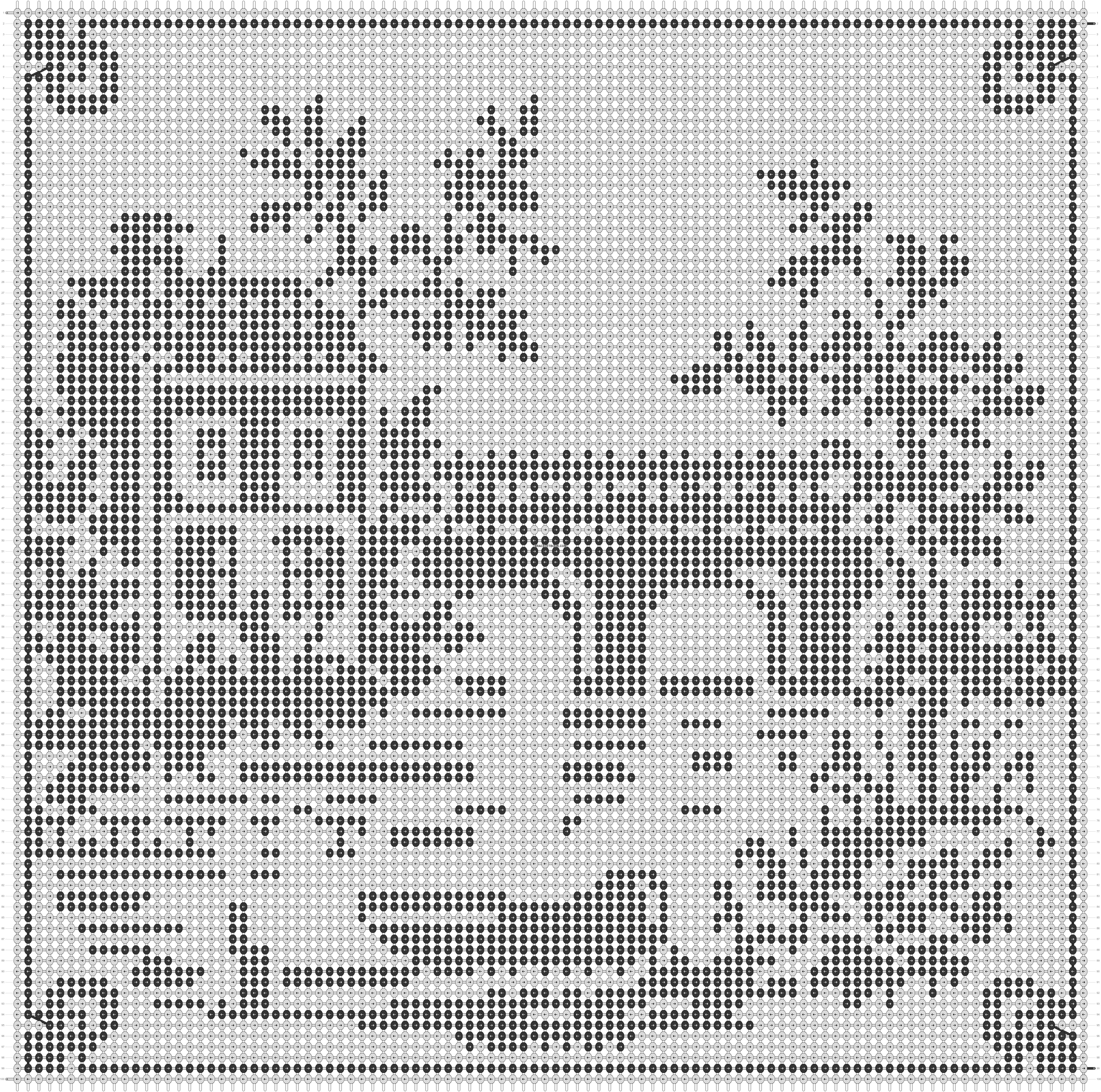 Alpha pattern #198433 pattern