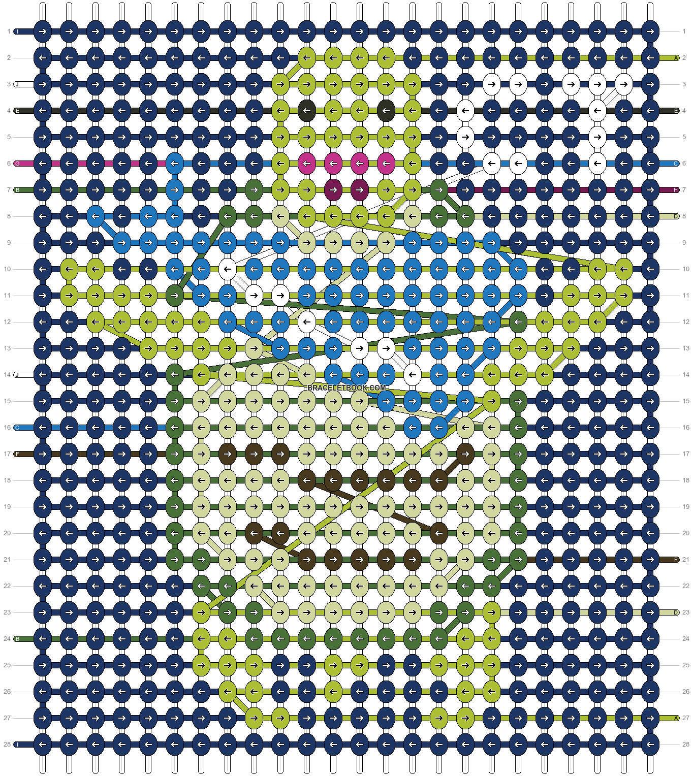 Alpha pattern #199013 pattern