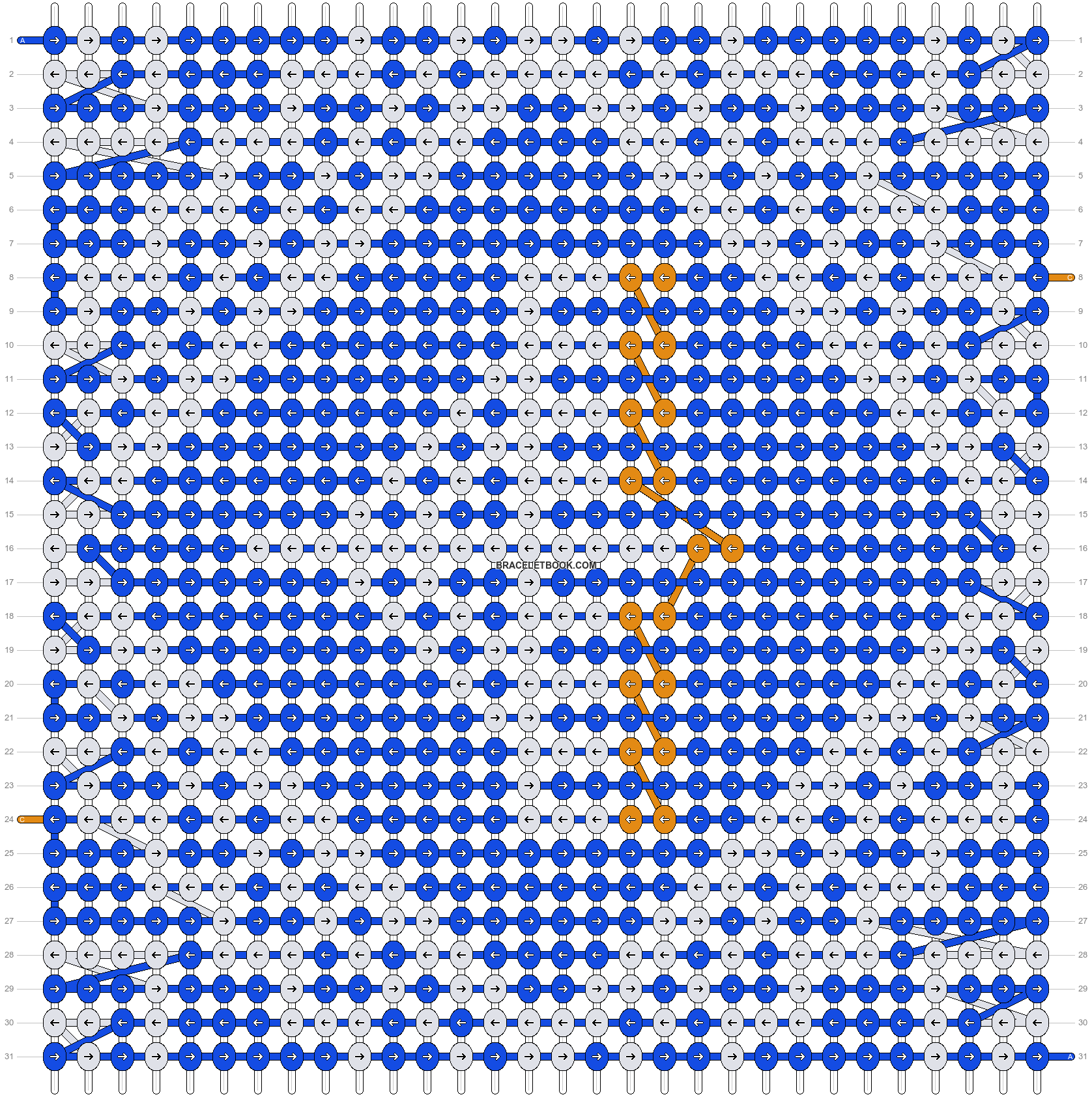 Alpha pattern #199502 pattern