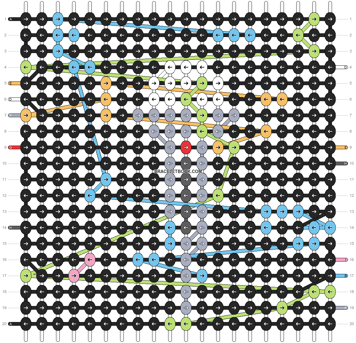 Alpha pattern #200001 pattern