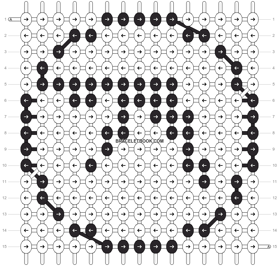 Alpha pattern #200018 pattern