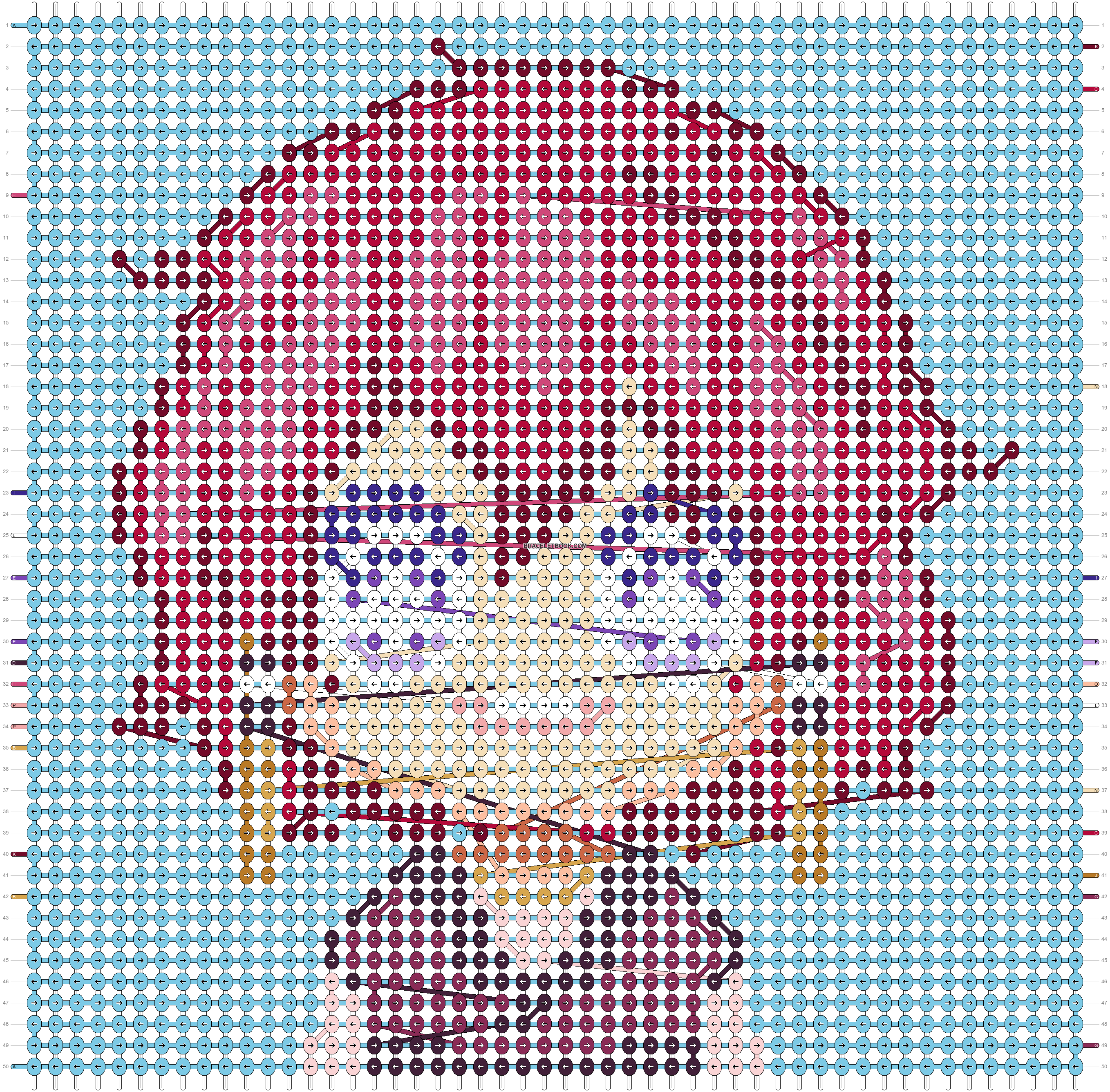 Alpha pattern #200025 pattern