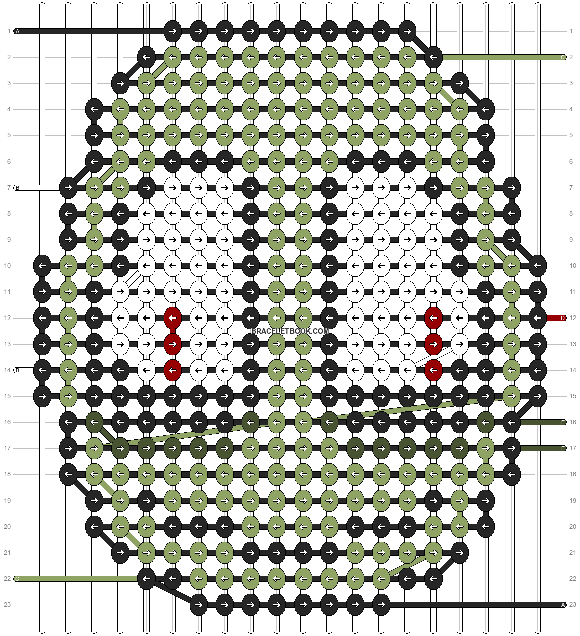 Alpha pattern #200039 pattern